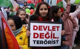 Yurdun dört bir yanında Filistin’e destek gösterileri