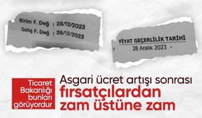 Zamlı asgari ücret cebe yansımadan market raflarını güncelledi