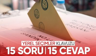 15 soruda yerel seçim: Merak edilenler yanıt buldu