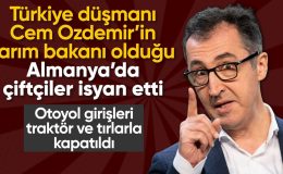 Almanya’da hükümeti protesto eden çiftçiler ülke genelinde gösteriler düzenledi