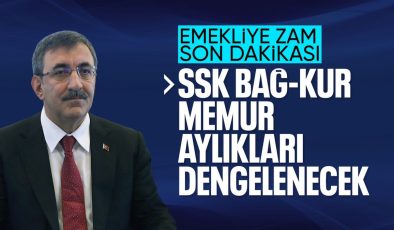 Emekliye zam yolda! Cevdet Yılmaz: En düşük emekli maaşı alanlara dönük çalışıyoruz