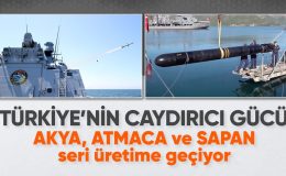 Milli denizaltı torpidosu ile seyir ve hava savunma füzeleri seri üretime geçiyor