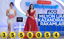 Milli Piyango yılbaşı özel çekilişinde kazandıran numaralar