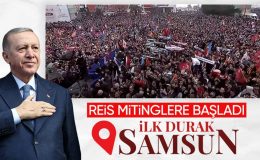 Cumhurbaşkanı Erdoğan’ın Samsun seçim mitingi konuşması