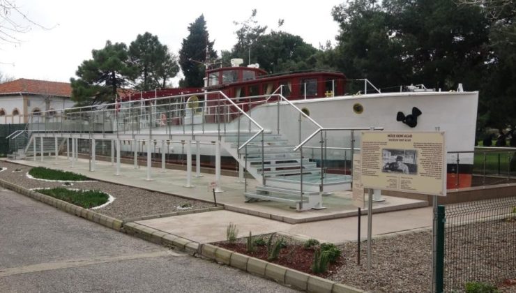 Atatürk’ün gezi teknesi M/G Acar… Çanakkale’de ziyaretçilerini bekliyor