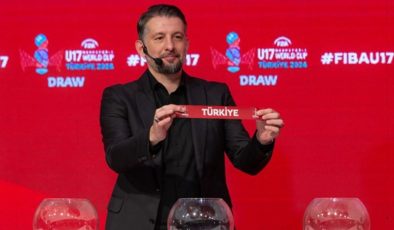 FIBA 17 Yaş Altı Dünya Kupası’nın kura çekimi yapıldı