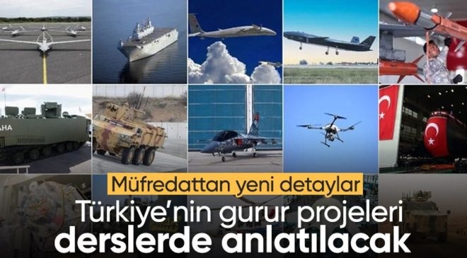 Bakan Tekin’den yeni müfredata ilişkin bilgiler: Türkiye’nin gurur projeleri de yer alacak