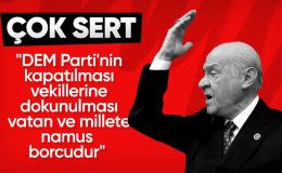 Devlet Bahçeli’den DEM Parti’ye tepki: Kapatma davası açılmalı