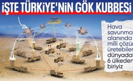 Gök Kubbe tamamlanıyor: Demir Kubbe’ye rakip olacak