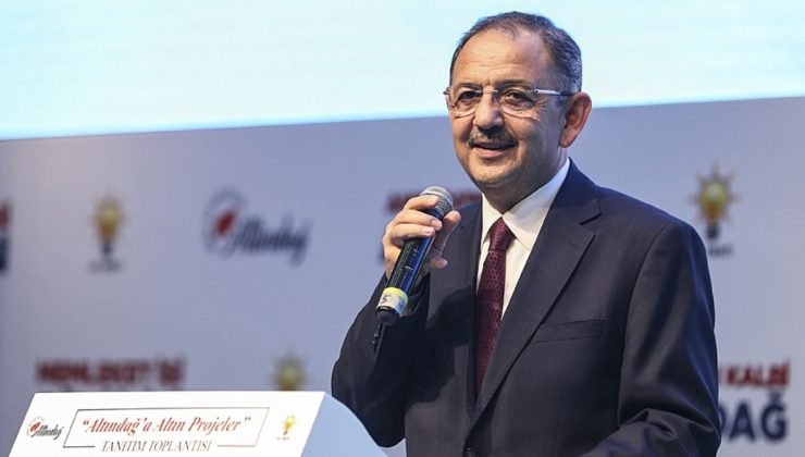 Bakan Mehmet Özhaseki: Yaptığımız çelik evleri 9 şiddetindeki deprem bile yıkamaz