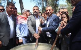 CHP Genel Başkanı Özel, keşkek kardı