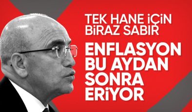 Mehmet Şimşek: Daha adil bir gelir dağılımı için tek önceliğimiz fiyat istikrarı