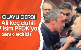 Olaylı derbi sonrası Ali Koç dahil 7 isim disipline sevk edildi