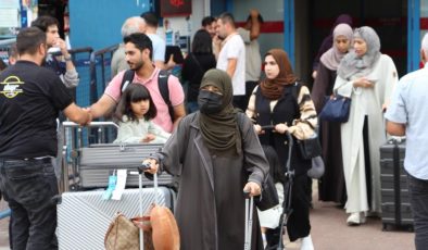 Trabzon Havalimanı’nda turizm yoğunluğu: Arap turistler gelmeye devam ediyor