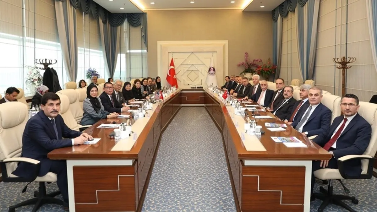 Malezya Federal Mahkemesi heyeti Türkiye’de