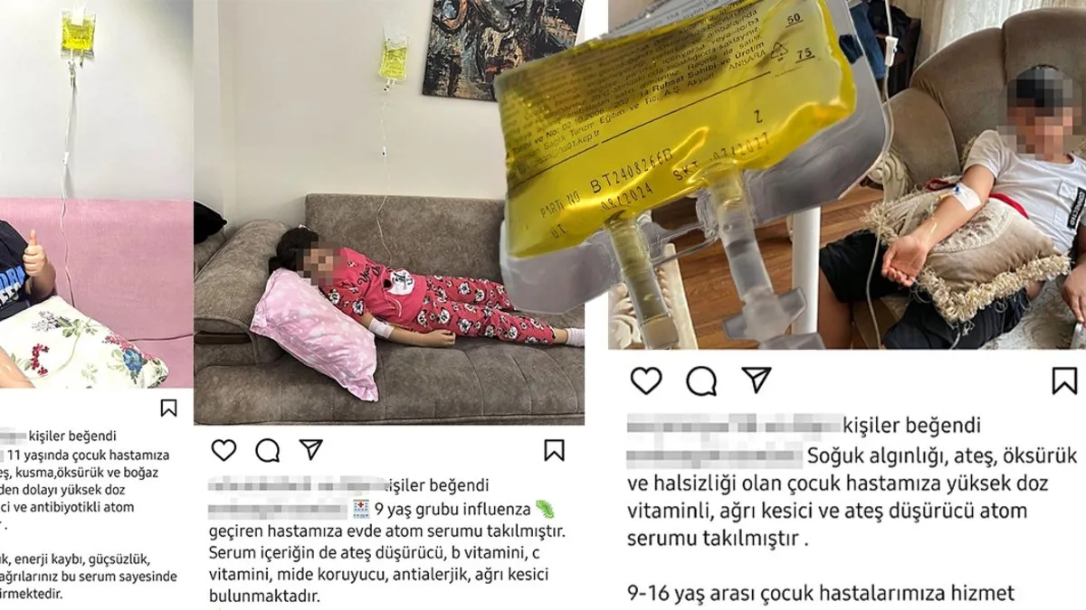 Çocuklarda sarı serum alarmı: 1500 TL’ye serum 300 TL’ye iğne!