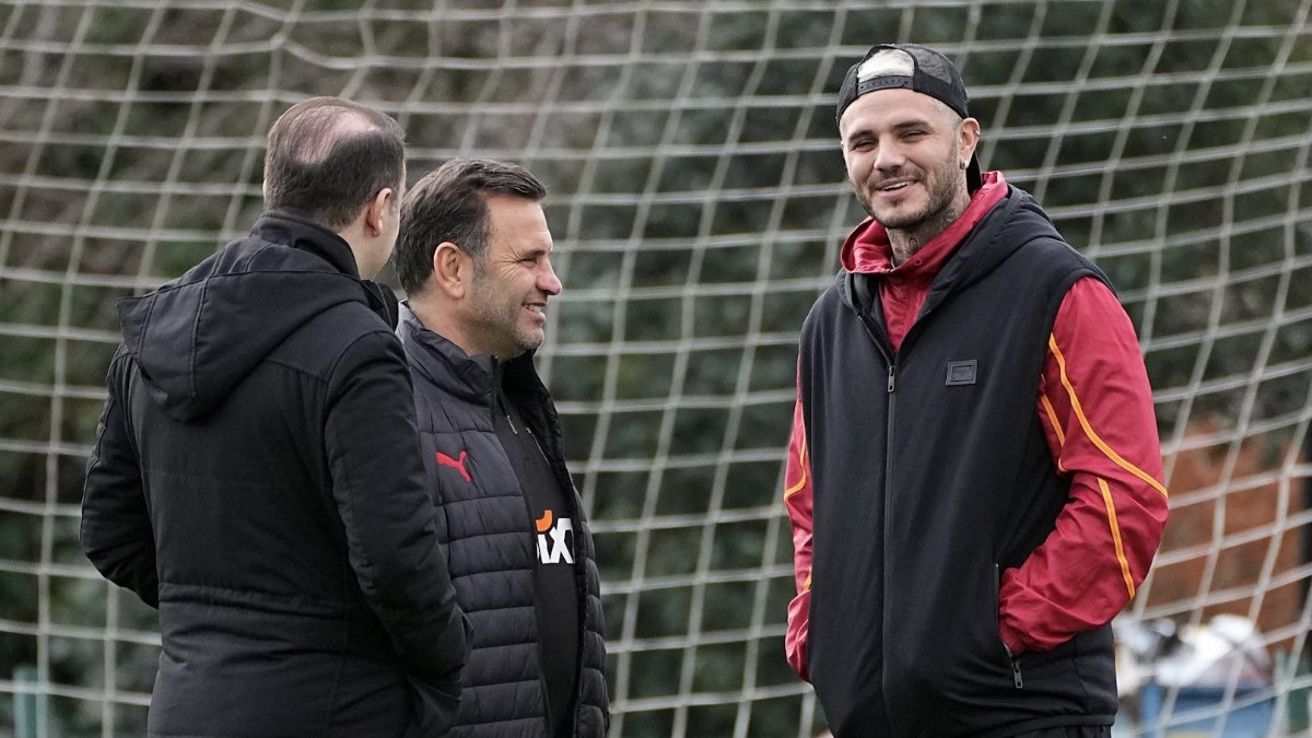 Mauro Icardi, Galatasaray idmanını ziyaret etti