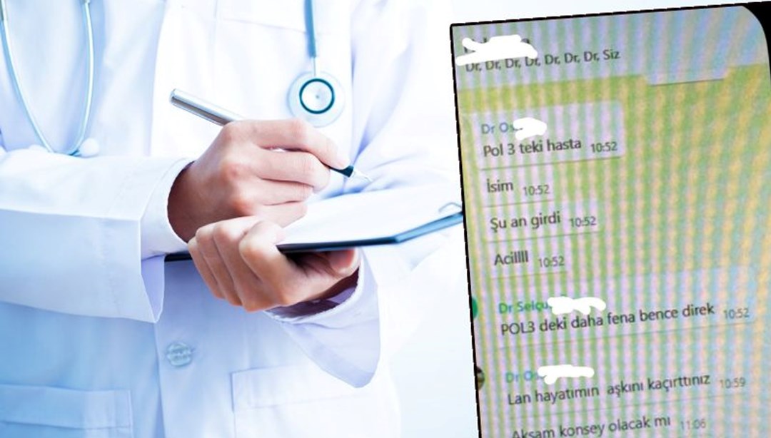 Kadın hastalar hakkında iğrenç yazışma: İki doktor gözaltına alındı