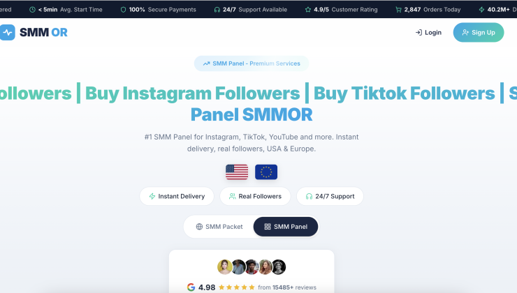 SMMOR: A Trusted Platform for Social Media Growth Services